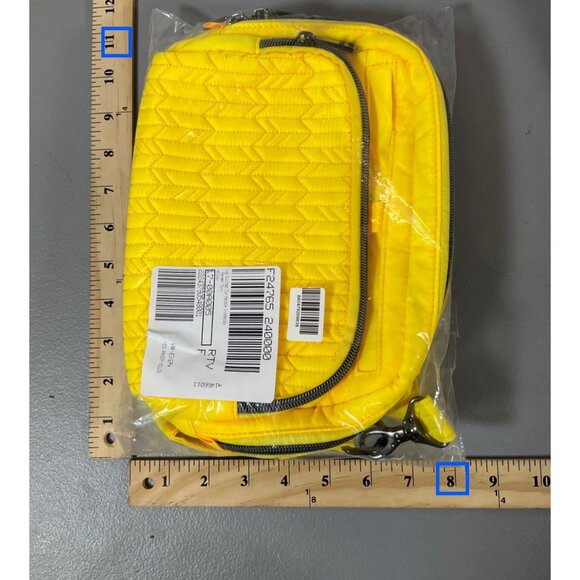 Lug Ranger Mini Crossbody Bag - Stylish Yellow Fabric Travel Pouch for Women, Es - Picture 2 of 7